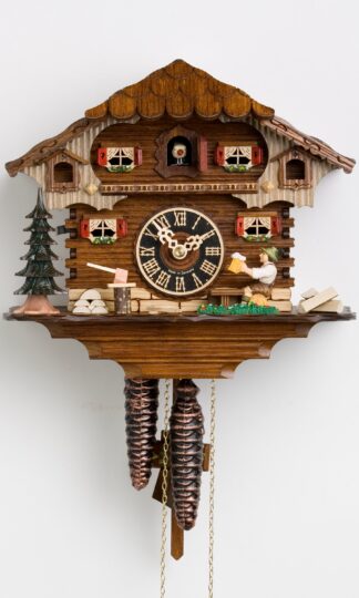 Chalet Style Cuckoo Clock with Beer Drinker
