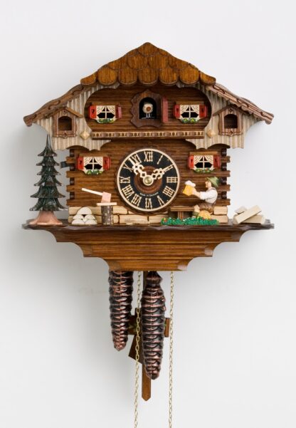 Chalet Style Cuckoo Clock with Beer Drinker